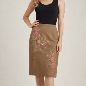 VINTAGE LAUNDRY PENCIL SKIRT Size 10